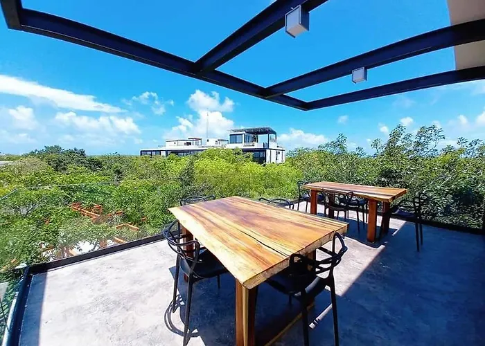 Private Rooftop Pool - Bike To Ruins Or Tulum